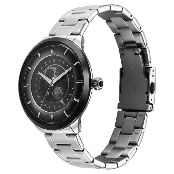Luna Sun Moon Phase in Frost Grey - Stellar Edition