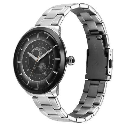 Luna Sun Moon Phase in Frost Grey - Stellar Edition