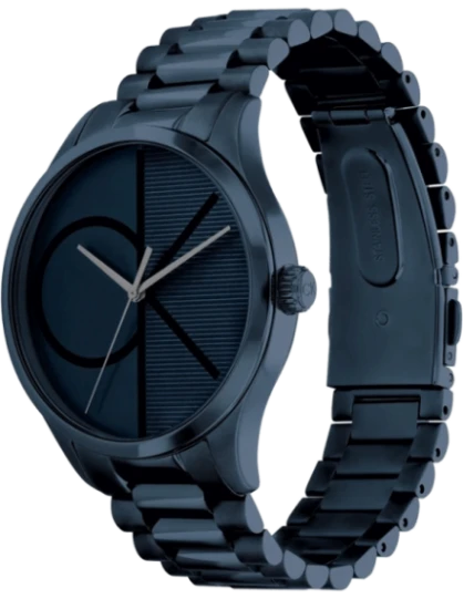 Calvin Klein Analog Black & Stainless Steel Unisex Watch 25200166