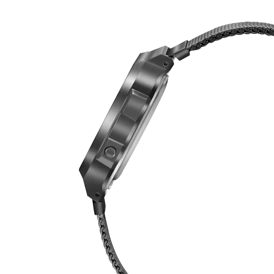 CASIO Digital Black & Stainless Steel Unisex Watch D259