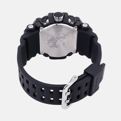 CASIO Digital Black & Resin Men's Watch G1444