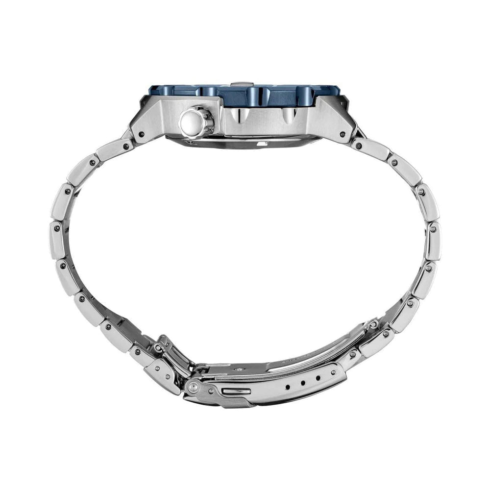 Seiko Analog Black & Stainless Steel Men's Watch SRPE27K1
