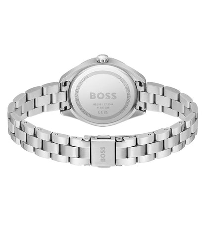 Hugo Boss Analog White & Stainless Steel Women's Watch 1502726