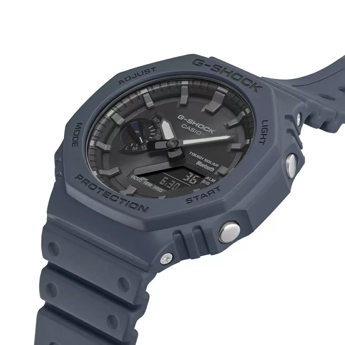 Casio Analog-Digital Black & Resin Men's Watch G1243