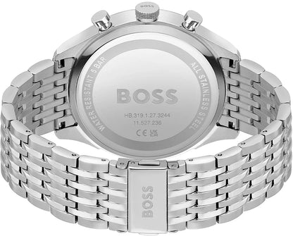 Hugo Boss Analog Black & Stainless Steel Men's Watch 1514082