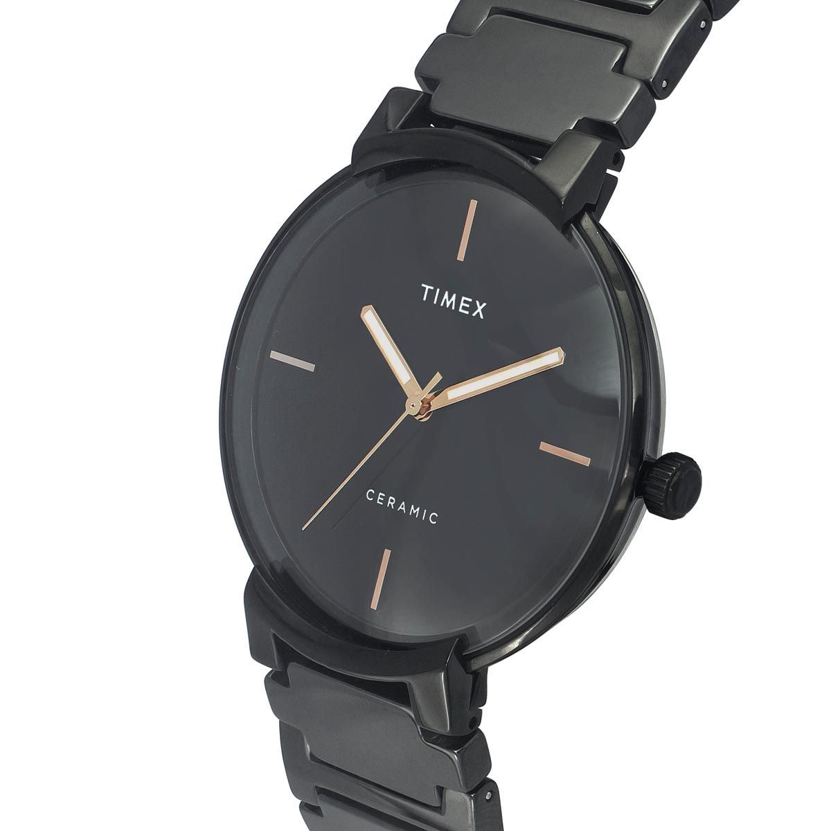 Analog Black & Ceramic Men's Watch TWEG21202