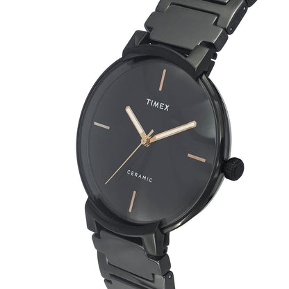 Analog Black & Ceramic Men's Watch TWEG21202