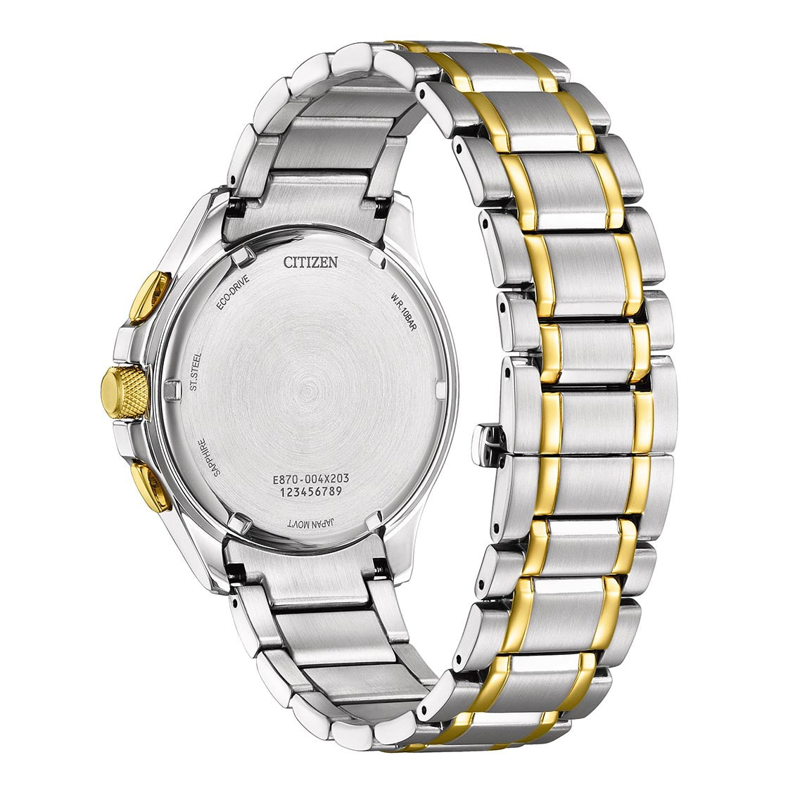 Citizen Analog Black & Stainless Steel Men's Watch BL8164 57E