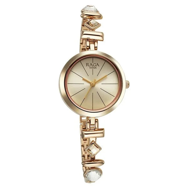 Analog Champagne & Metal Women' NS2606WM12