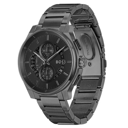 Hugo Boss Black Steel Chronograph Men's Watch 1514192