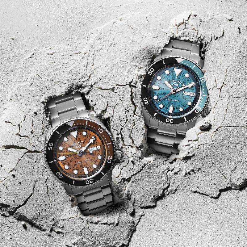Seiko Analog Blue & Metal band Men's Watch SRPJ45K1