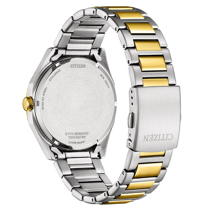 Citizen Analog Black & Stainless Steel Men's Watch BM7604 80E
