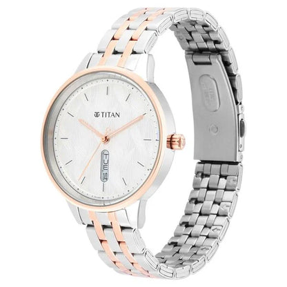 Analog Silver & Stainless Steel Women' NS2648KM01