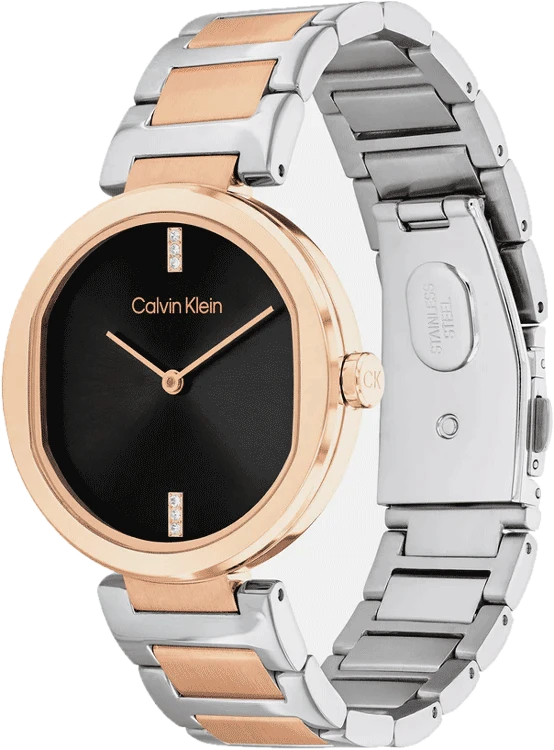 Sensation Female Black Analog Stainless Steel Watch 25200432