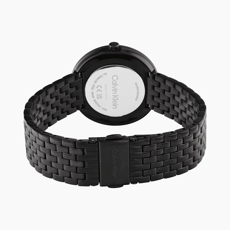 Calvin Klein Analog Green & Leather Men's Watch 25200323