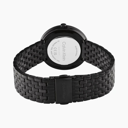 Calvin Klein Analog Green & Leather Men's Watch 25200323