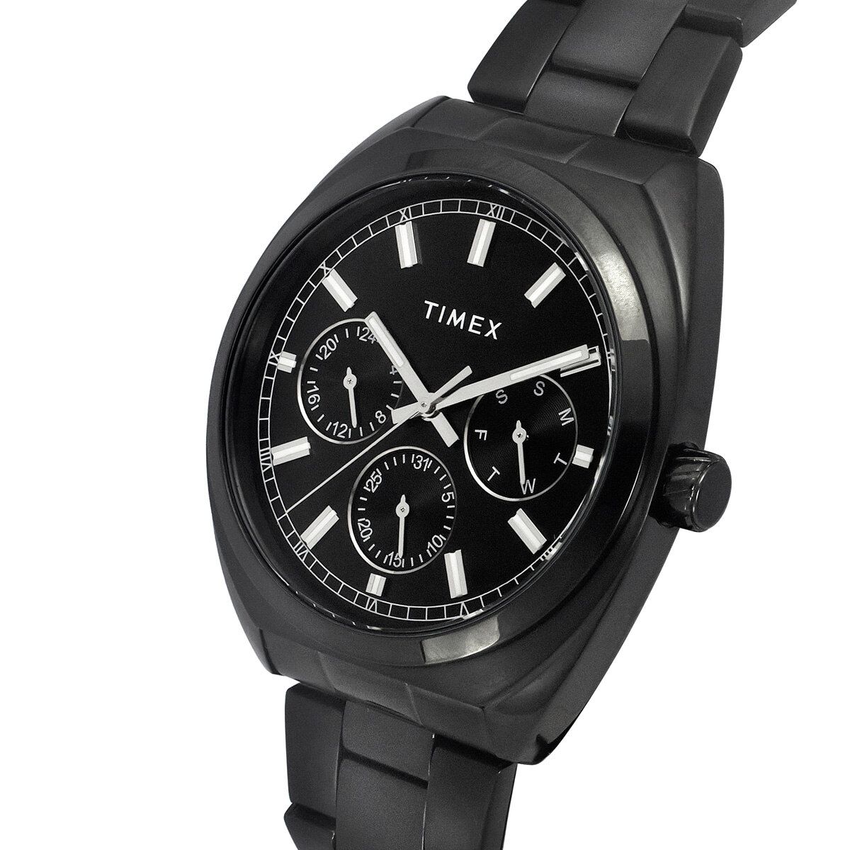 Analog Black & Stainless Steel Men's Watch TWEG22303