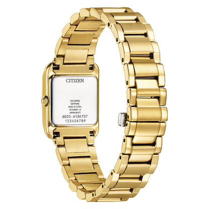 CITIZEN Analog Mother Of Pearl & Stainless Steel Women's Watch EW5602-81D