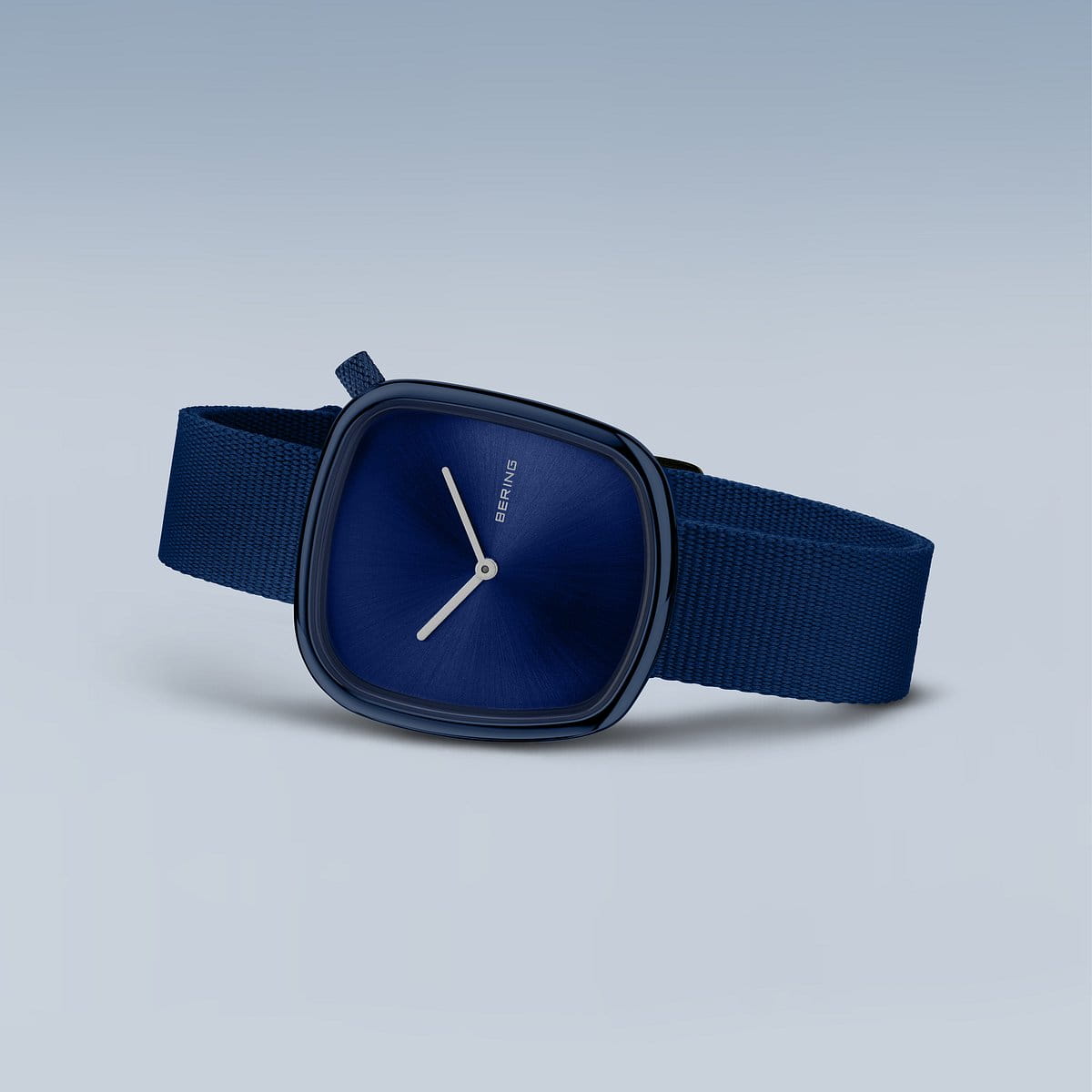 Bering Analog Blue & Nato Women's Watch 18034 397