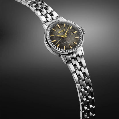 Seiko Analog Black & Stainless Steel Wowen's Watch SRE015J1