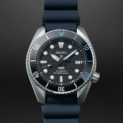 Seiko Analog Blue & Silicone Men's Watch SPB325J1