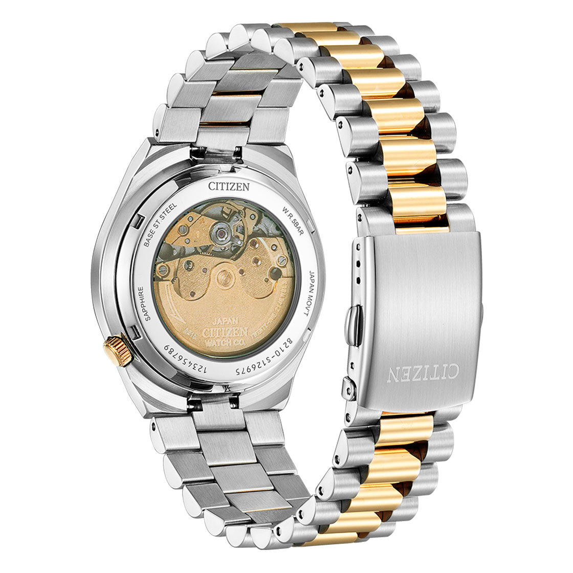 Citizen Analog Gray & Stainless Steel Men's Watch NJ0154 80H