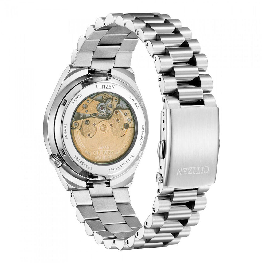 Citizen Analog Blue & Stainless Steel Men's Watch NJ0150 81L