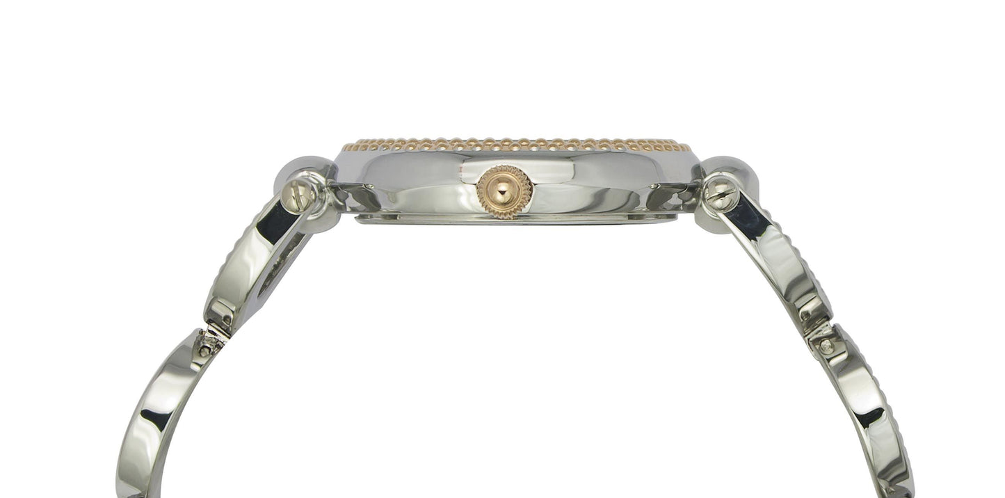 Analog Rose Gold & Stainless Steel Women's Watch TWEL14105