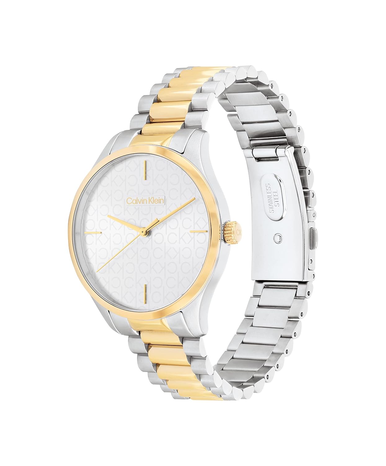 Calvin Klein Analog Silver & Stainless Steel Unisex Watch 25200167