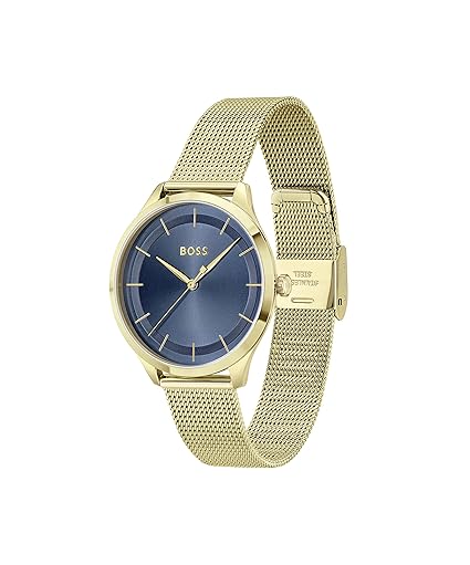 Hugo Boss Analog Blue & Metal band Women's Watch 1502635