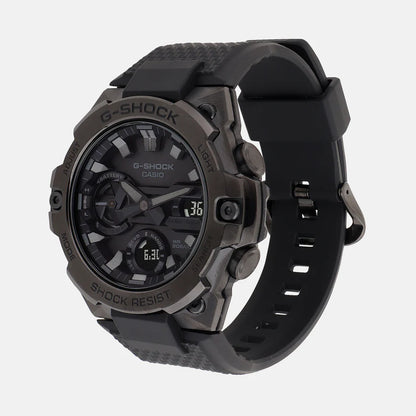 Casio Analog-Digital Black & Resin Men's Watch G1417