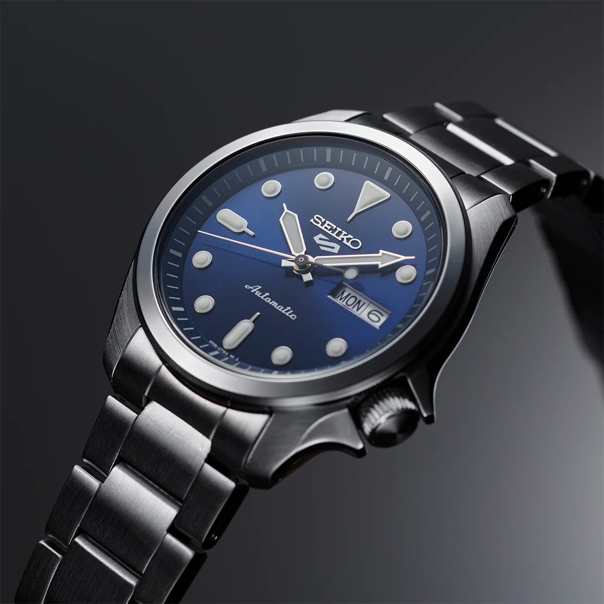 Seiko Analog Blue & Stainless Steel Men's Watch SRPE53K1
