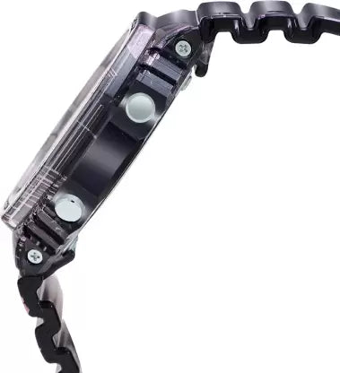 Casio Analog-Digital Black & Resin Men's Watch G1260