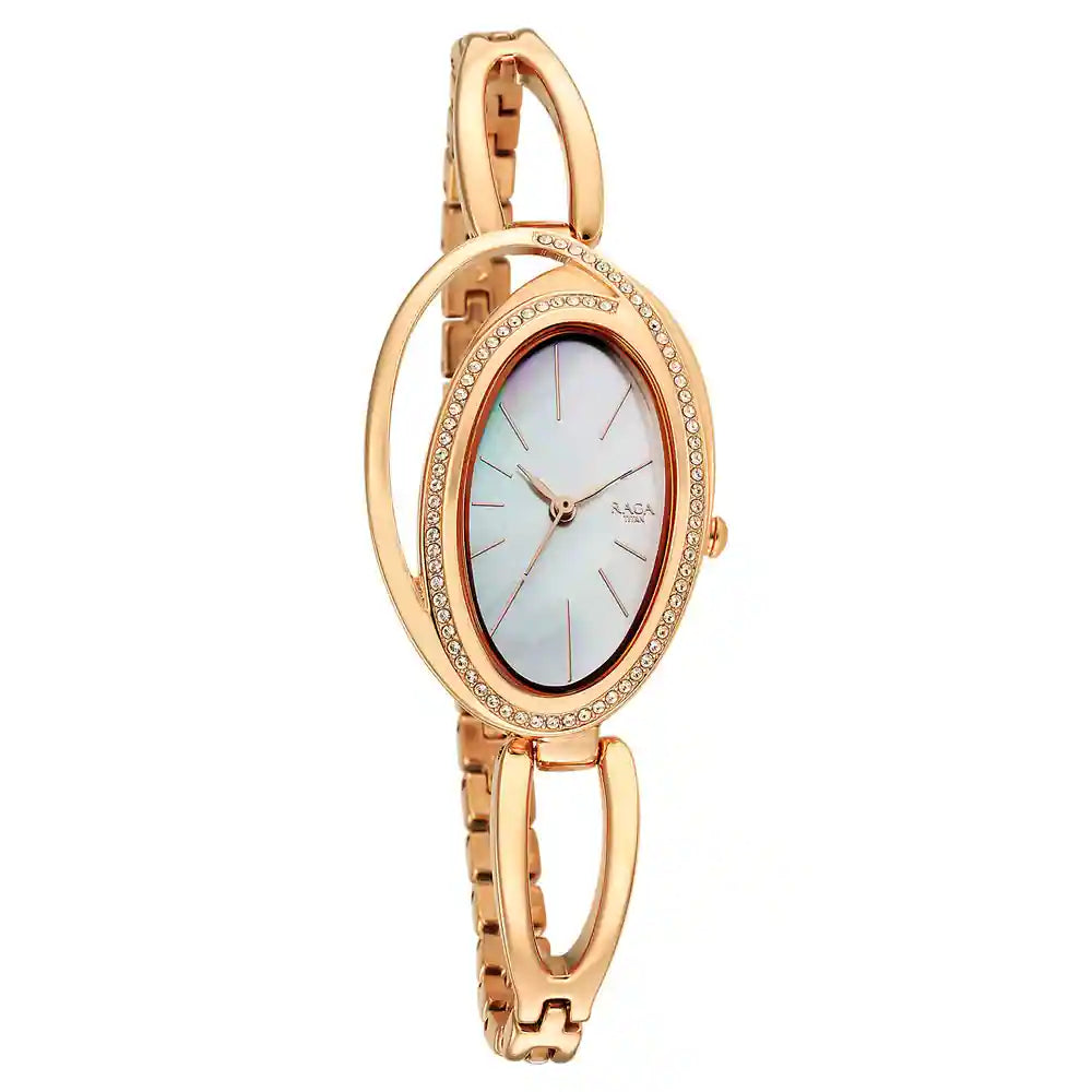Analog Brown &  Women's Watch 95197WM01
