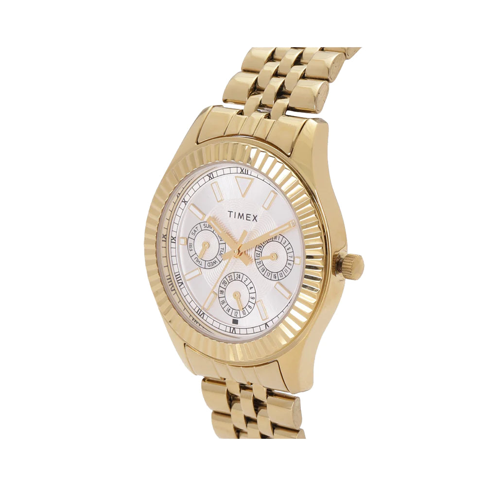 Timex Analog Silver & Stainless Steel Women's Watch TW0TL9008