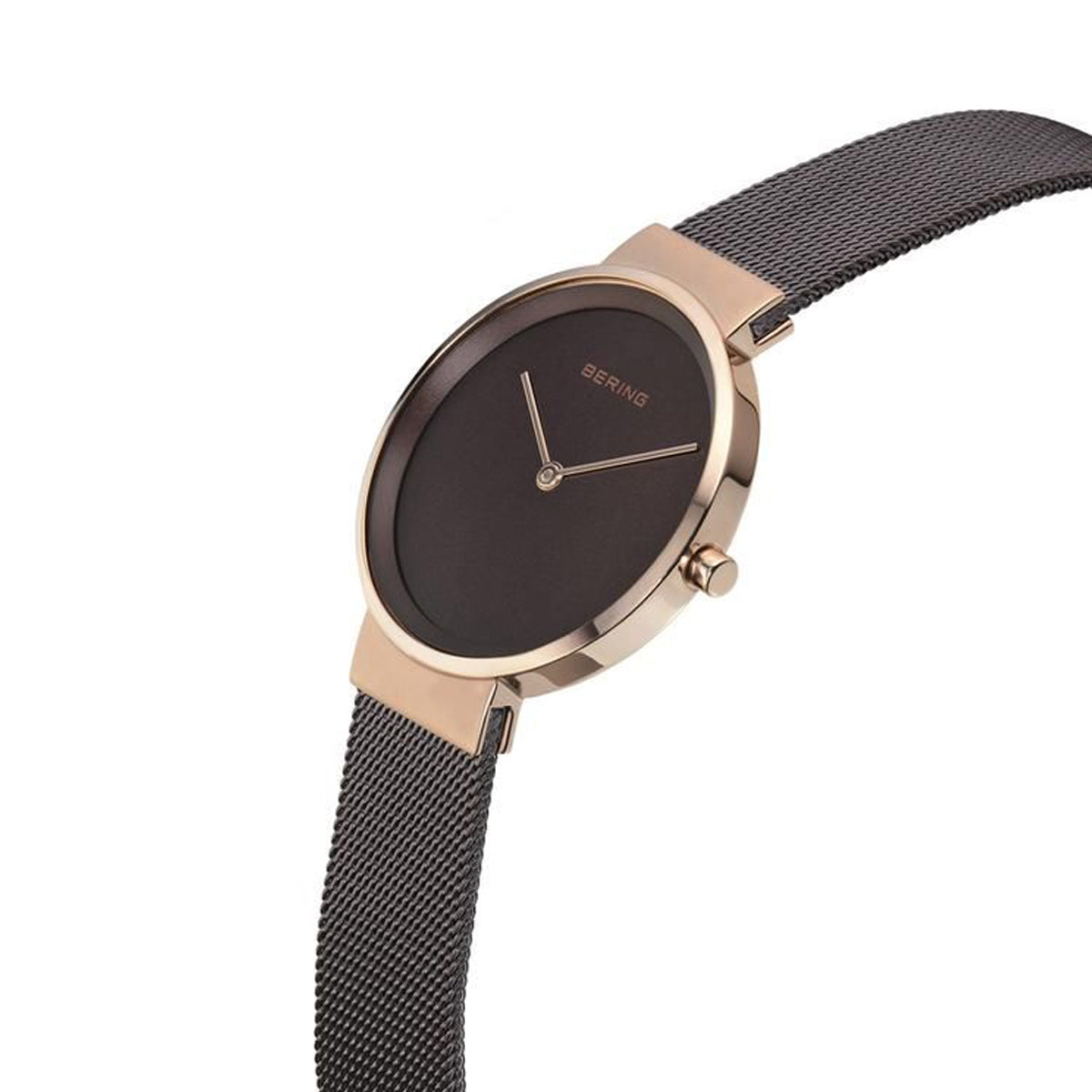 Bering Analog Brown & Milanese Women's Watch 14531 262