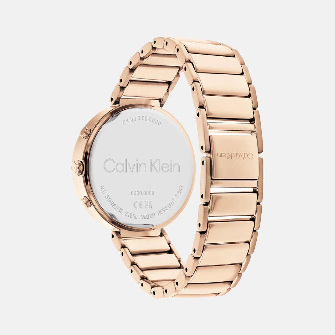 CALVIN KLEIN Chronograph pink & Stainless Steel Women's Watch 25200285