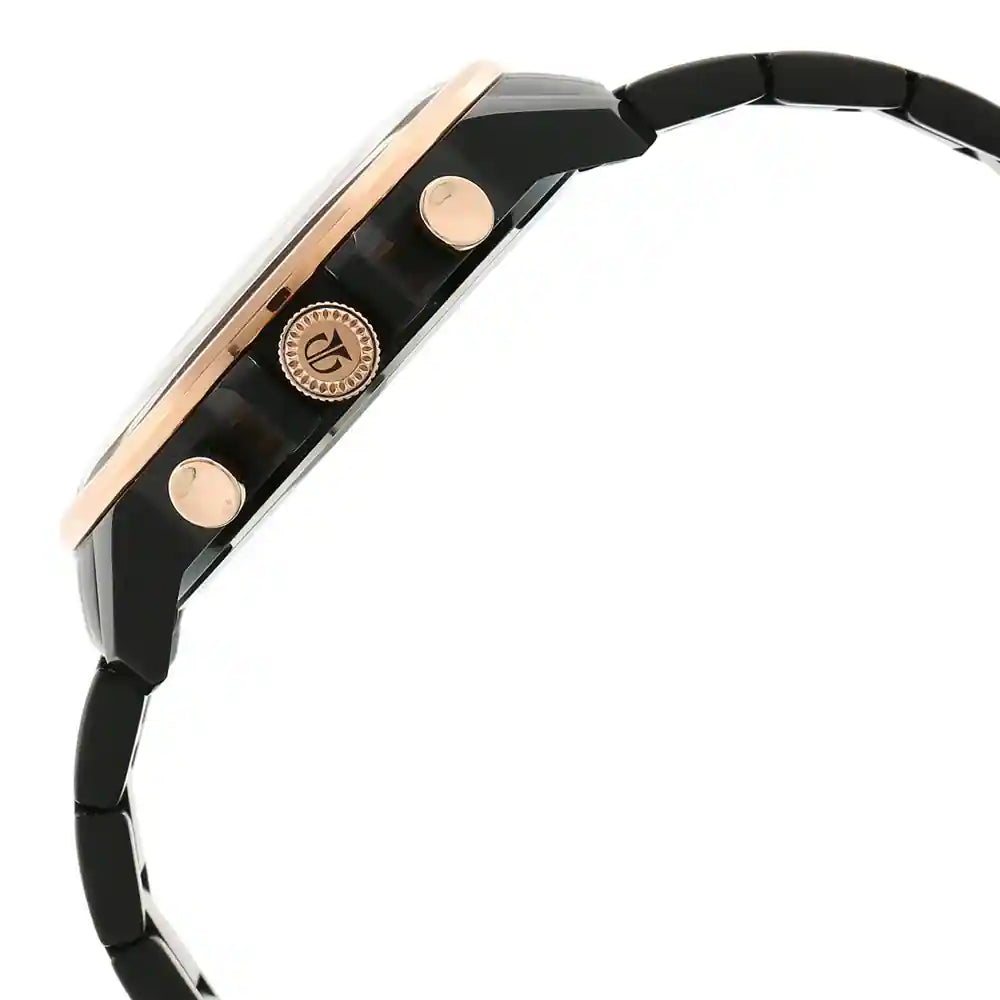 Multifunction Black & Stainless Steel Men's Watch 1747KM02