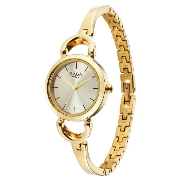 Raga Champagne Dial Watch for Women