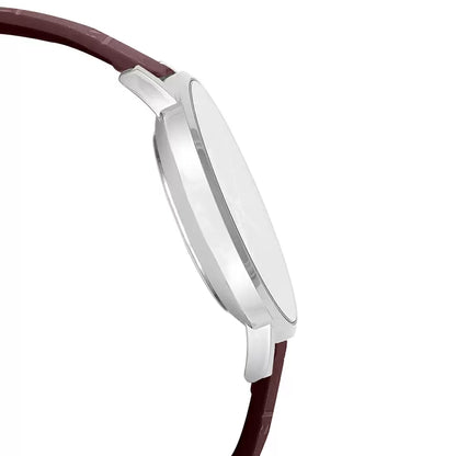 Casio Analog Blue & Leather Men's Watch A1616