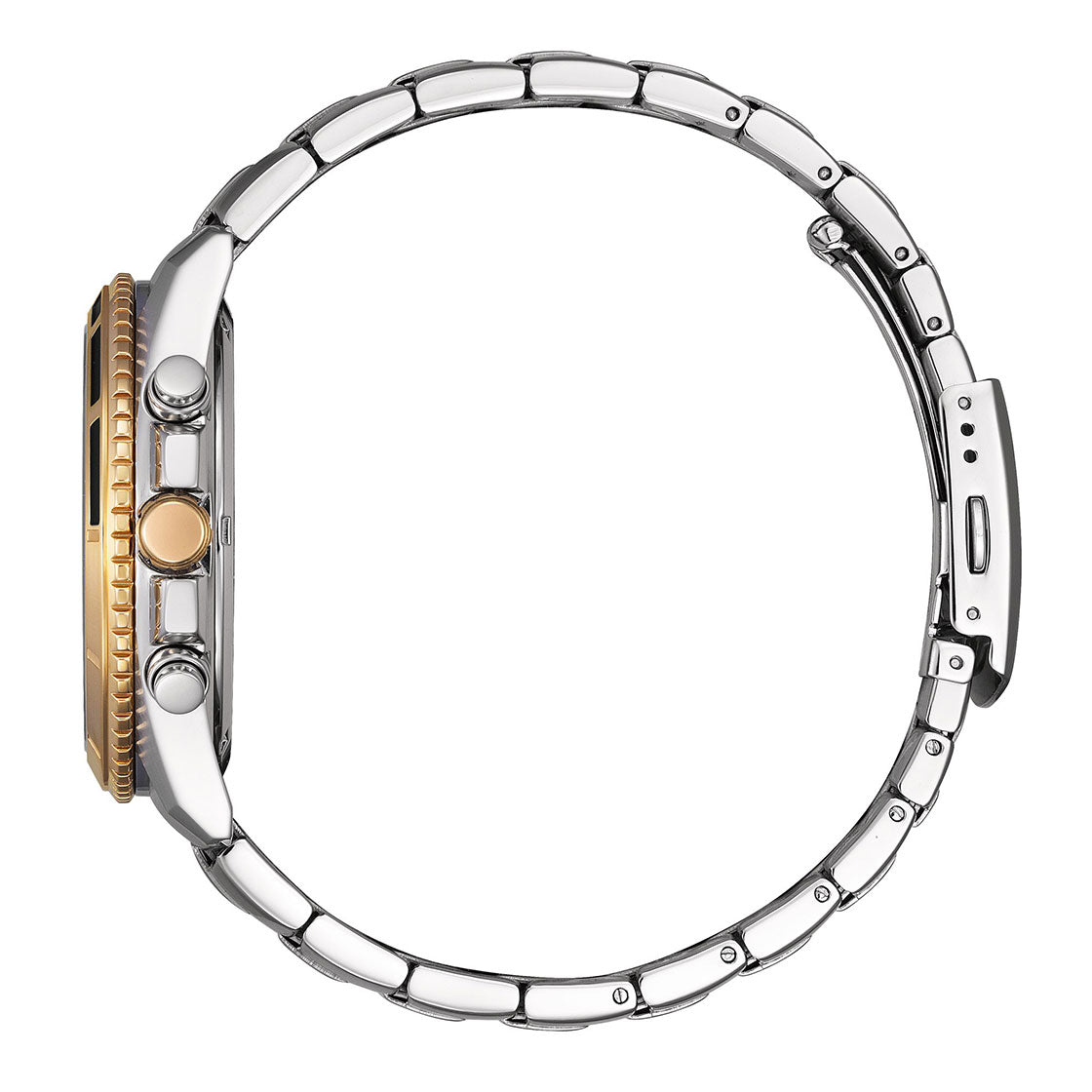 Citizen Analog Rose Gold & Stainless Steel Men's Watch AN8204 59X