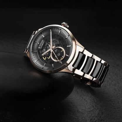 Automatic Black & Stainless Steel Men's Watch 90174KD03