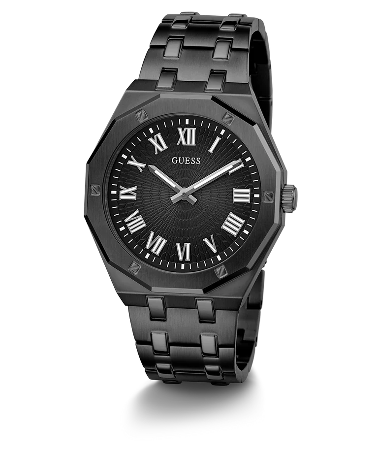 Guess  Black & Stainless Steel Men's Watch GW0575G3