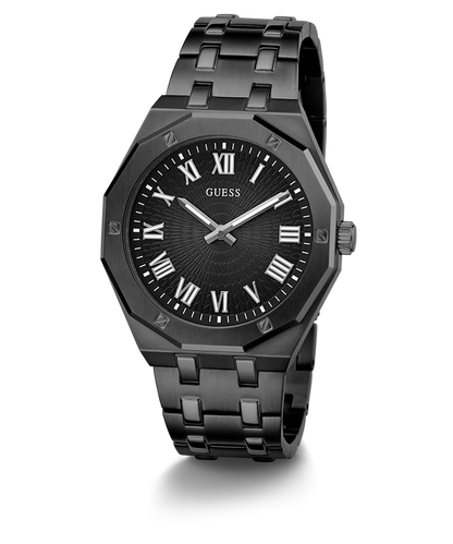 Guess  Black & Stainless Steel Men's Watch GW0575G3