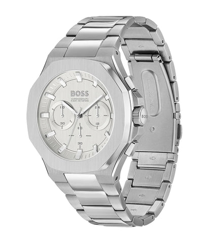 Hugo Boss Analog Silver & Stainless Steel Men's Watch 1514087