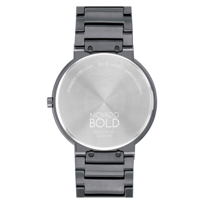 Movado Analog Blue & Stainless Steel Men's Watch 3601076