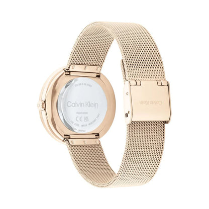 CALVIN KLEIN Analog Black & Stainless Steel Women's Watch 25200151