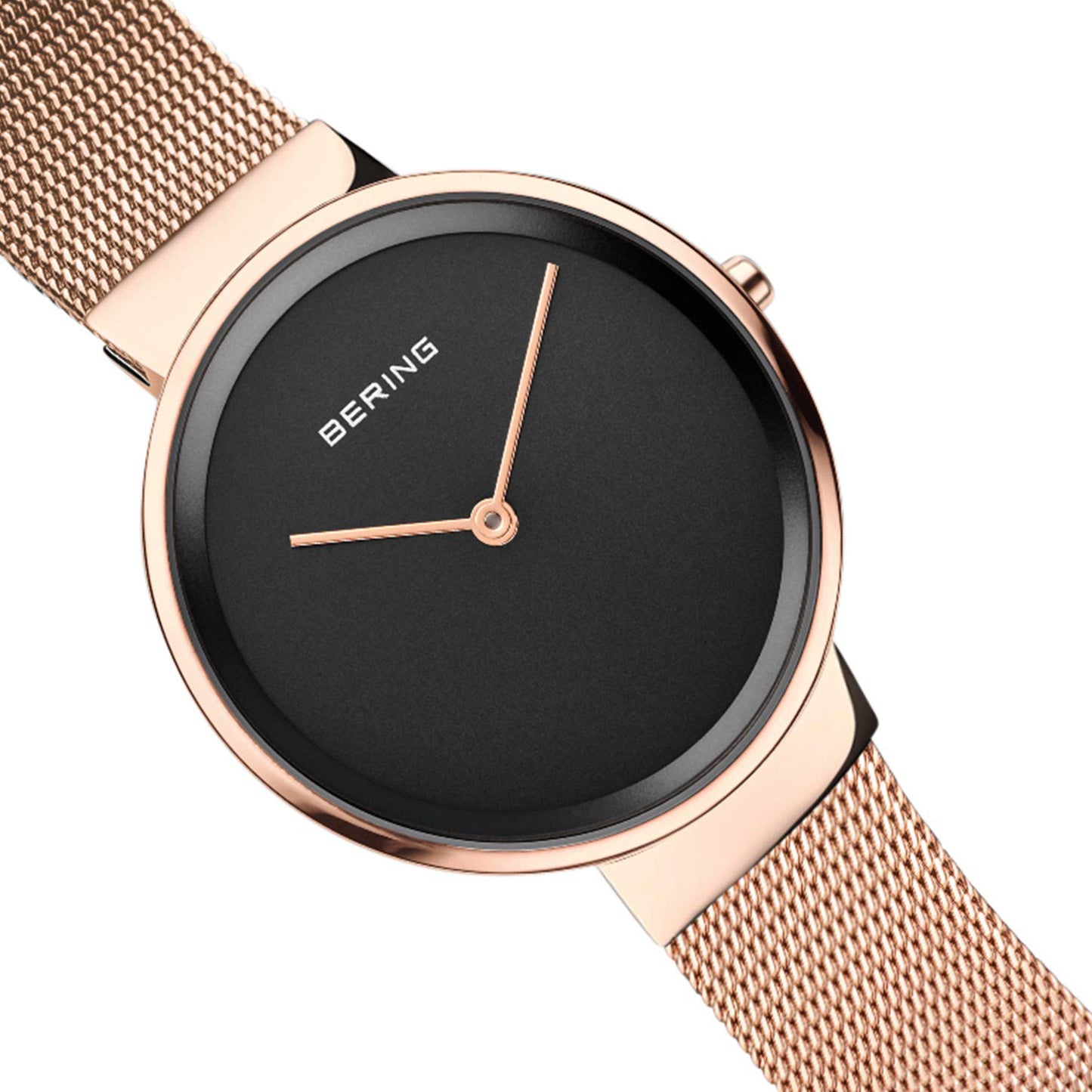 Bering  black & milanese Unisex Watch 14539 362