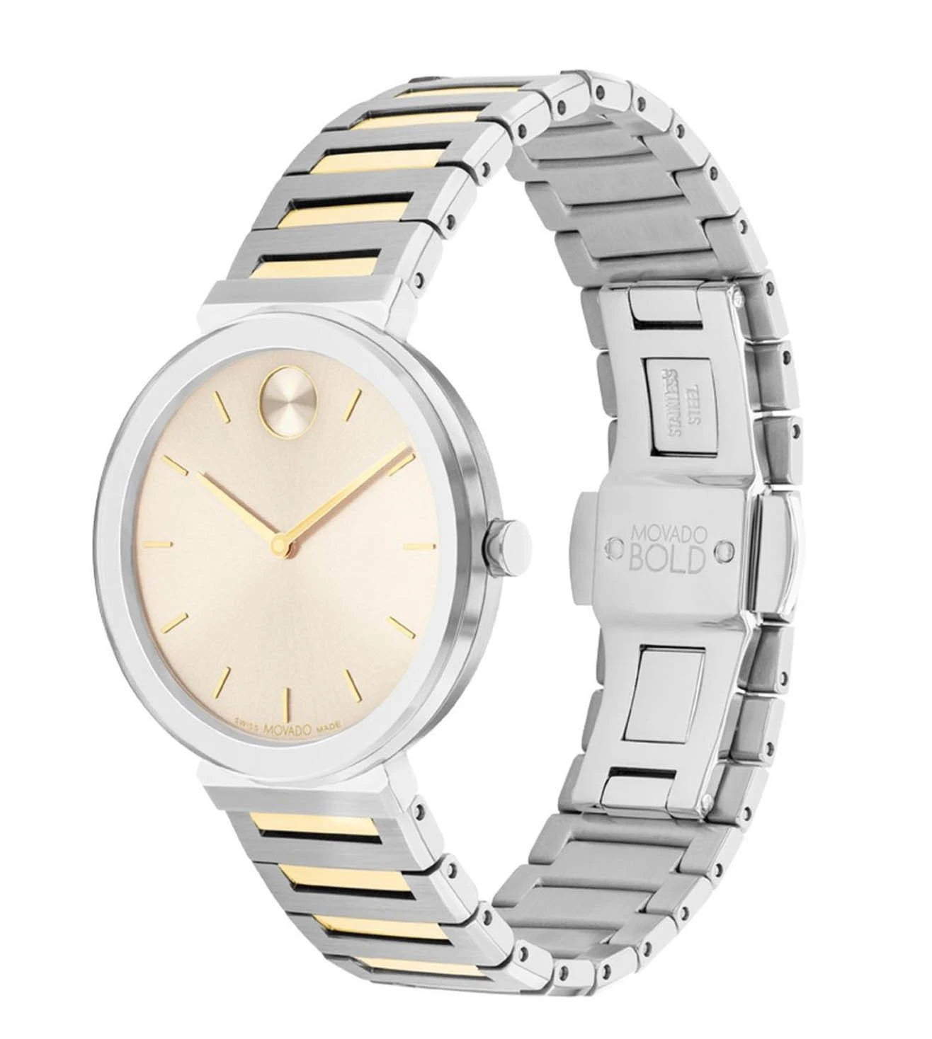 Movado  Grey & Stainless Steel Women's Watch 3601091