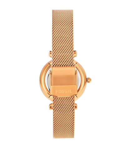 Fossil  White & Stainless Steel Women's Watch ES4433